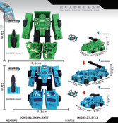 Transformable Robot (Blue/Green)