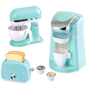 Classy Kitchen Appliance Trio - Blue Classy Kitchen Appliance Trio - Blue