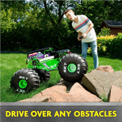 Monster Jam Mega Grave Digger All-Terrain Remote Control Monster Truck