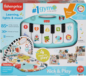 Fisher-Price Deluxe Kick Play Piano Gym Blue Fisher-Price Deluxe Kick Play Piano Gym Blue