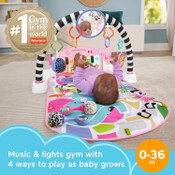 Fisher-Price Baby Gift Set Glow and Grow Kick & Play Piano Gym Fisher-Price Baby Gift Set Glow and Grow Kick & Play Piano Gym