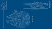 LEGO Star Wars Millenium Falcon 75192 LEGO Star Wars Millenium Falcon 75192