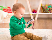 B. Touch Screen Hiphone Metallic Silver