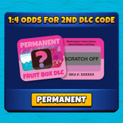 Blox Fruits - 4" Collectible Blind Box Plush with DLC Code Blox Fruits - 4" Collectible Blind Box Plush with DLC Code