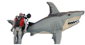 Animal World Great White Shark Playset