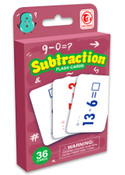Subtraction Flash Cards 36pcs