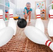 22cm White Bowling Ball