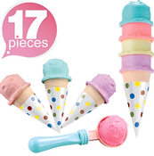 Ice Cream Play Set 17 pcs