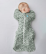 Love to Dream Swaddle Up Original Cotton 1.0 TOG Animal Olive - S Love to Dream Swaddle Up Original Cotton 1.0 TOG Animal Olive - S