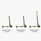SmarTrike Xtend Scooter - Lime