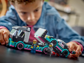 LEGO City Race Car and Car Carrier Truck 60406