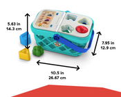 Baby Einstein + Hape Shopping Basket Pretend to Shop Toy