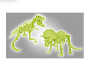 Archeofun T-rex and Triceratops Glow in the Dark Archeofun T-rex and Triceratops Glow in the Dark