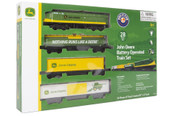 John Deere - Battery Powered Mini Diesel Train Set 28 Piece Set John Deere - Battery Powered Mini Diesel Train Set 28 Piece Set