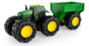 John Deere 20cm Monster Treads Tractor & Wagon John Deere 20cm Monster Treads Tractor & Wagon