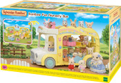 Sylvanian Familie Rainbow Fun Nursery Bus - Dollhouse Playsets