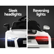 Audi R8 Sport Edition 6V Baby Ride on - White Audi R8 Sport Edition 6V Baby Ride on - White