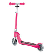 Globber FLOW FOLDABLE JUNIOR with lights - Pastel Pink/ Fuchsia