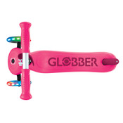 Globber GO UP SPORTY Lights V2 - Fuchsia/ Dark Pink