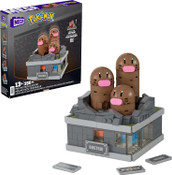 Mega Pokemon Action Figure Building Set, Mini Motion Dugtrio