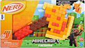 Nerf Minecraft Firebrand Dart Blasting Axe  -6 Nerf Elite Foam Darts Nerf Minecraft Firebrand Dart Blasting Axe  -6 Nerf Elite Foam Darts