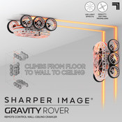 Sharper Image Remote Control Gravity Rover Wall-Ceiling Crawler Sharper Image Remote Control Gravity Rover Wall-Ceiling Crawler