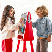 F.A.O. Schwarz Sketch & Glow Easel 3-In-1 Art Studio 15pcs