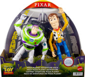 Disney and Pixar Toy Story Woody and Buzz Action Figure Toys 2 Pack  - Pizza Planet Adventure Disney and Pixar Toy Story Woody and Buzz Action Figure Toys 2 Pack  - Pizza Planet Adventure