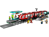 LEGO City Downtown Streetcar and Station 60423 LEGO City Downtown Streetcar and Station 60423