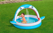 Bestway Sharktastic Sprinkler Play Pool