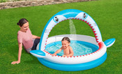 Bestway Sharktastic Sprinkler Play Pool