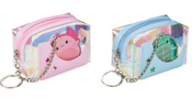 Coin Purse with Acrylic Charm