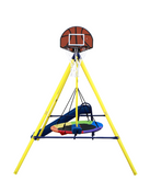 Swing with Slide and Hoop Set