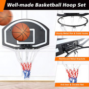 Mini Basketball Board Hoop - Black Mini Basketball Board Hoop - Black