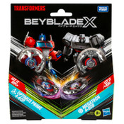 Beyblade X Transformers Collab Optimus Prime vs. Megatron Multipack Set