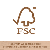 Fisher-Price Wooden Ring Stacker Toddler Fine Motor Toy