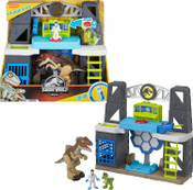 Imaginext Jurassic World Scan & Glow Dino Playset With Lights Sounds & Dinosaur Toys