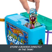 Hot Wheels Flush & Go Skate Bowl Set Hot Wheels Flush & Go Skate Bowl Set
