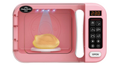 Home Appliance Microwave Oven with Light and Sound - Pink