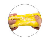 Banana Scented Butter Slime in Pot