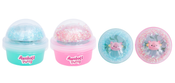 Bicolour Tube Beads Axolotl Crystal Putty