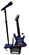 Guitar and Microphone Play Set - Blue