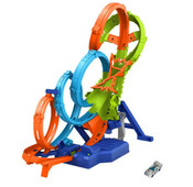 Hot Wheels 4-Loop Crash Out Track Set 1:64 Hot Wheels 4-Loop Crash Out Track Set 1:64