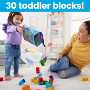 Mega Bloks Fisher-Price ABC Toddler Blocks Building Toy