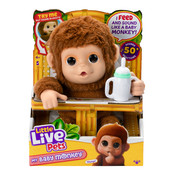 Little Live Pets My Baby Monkey Plush Single Pack Little Live Pets My Baby Monkey Plush Single Pack