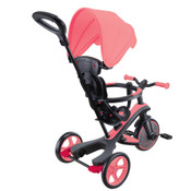 Globber Explorer Balance Bike Trike 4-in-1: Pink 10m to 5yrs