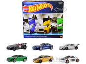 Hot Wheels Die-Cast Cars European Themed 6-Pack
