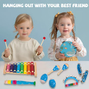 Blue Music Set with Bag 14pcs