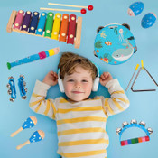 Blue Music Set with Bag 14pcs