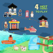 Wonder Co Play Wooden Train Set 100pcs